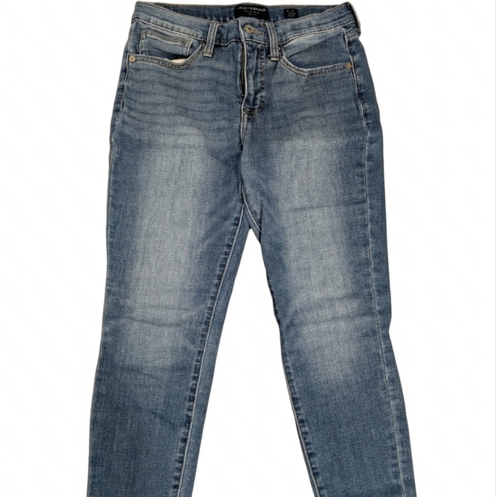 Lucky Brand Ava Mid Rise Skinny Jeans Womens 6/28 Ankle Blue Denim Stretch